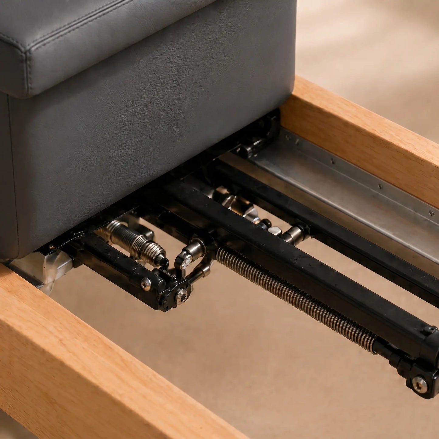 Wood Pilates Reformer — Studio Quality